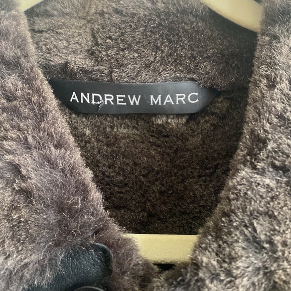 ANDREW MARC SHEARLING JACKET - Picture 3 of 4